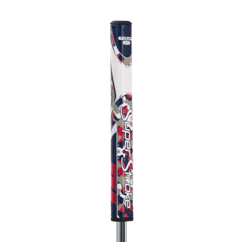 SuperStroke Zenergy Tour 2.0 Red/White/Blue Camo Putter Grip 