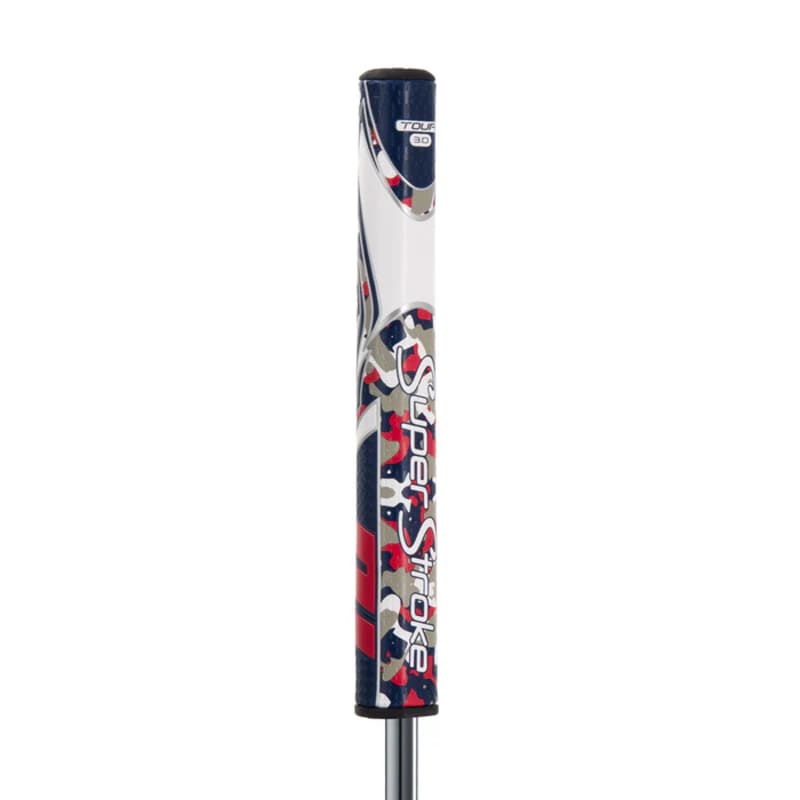 SuperStroke Zenergy Tour 3.0 Red/White/Blue Camo Putter Grip 