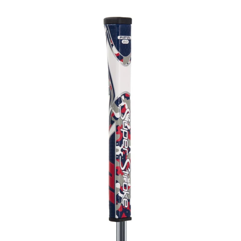 SuperStroke Zenergy 2.0 Red/White/Blue Camo Pistol Putter Grip 