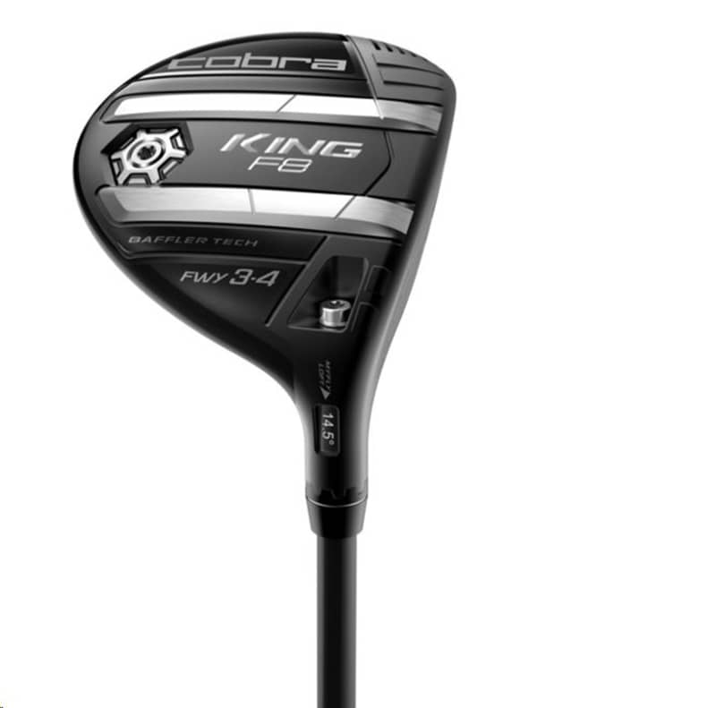 Cobra King F8 Men's Black Fairway Wood