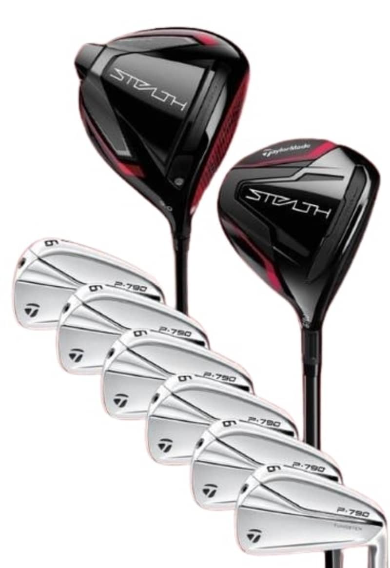 TaylorMade Stealth 1 &amp; 2021 P790 Irons Package Set