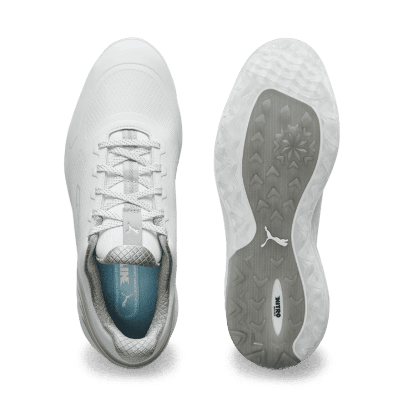  Puma Alphacat Nitro Men’s White/ Grey Golf Shoes