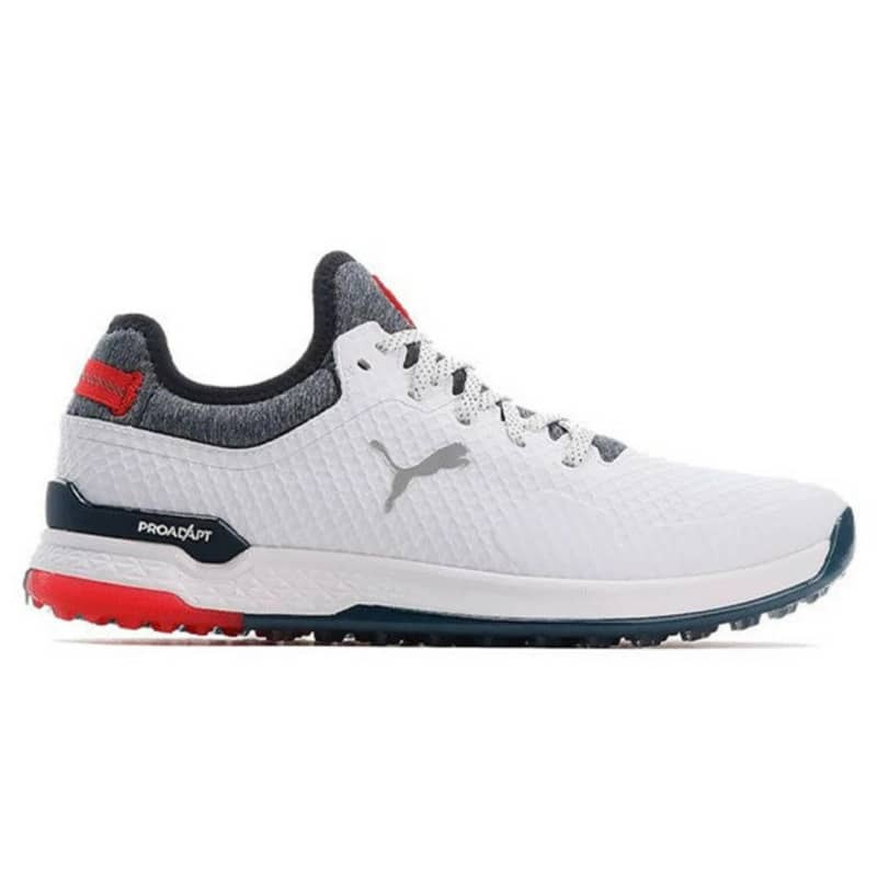 Puma PROADAPT ALPACAT Men’s White/ Navy High-Rise Golf Shoe