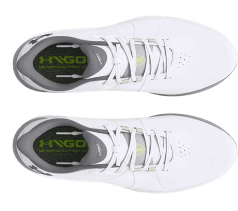 Under Armour Drive Pro Spikeless Wide Men's White Shoe