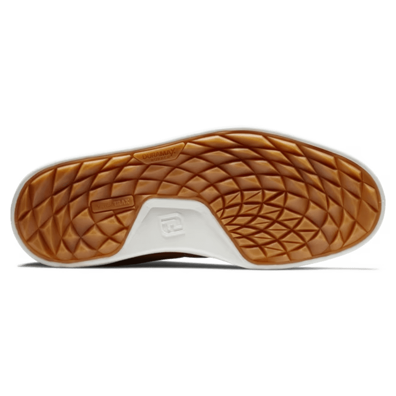 FootJoy Contour Casual Spiikeless Men’s Shoes (Tan/ White)