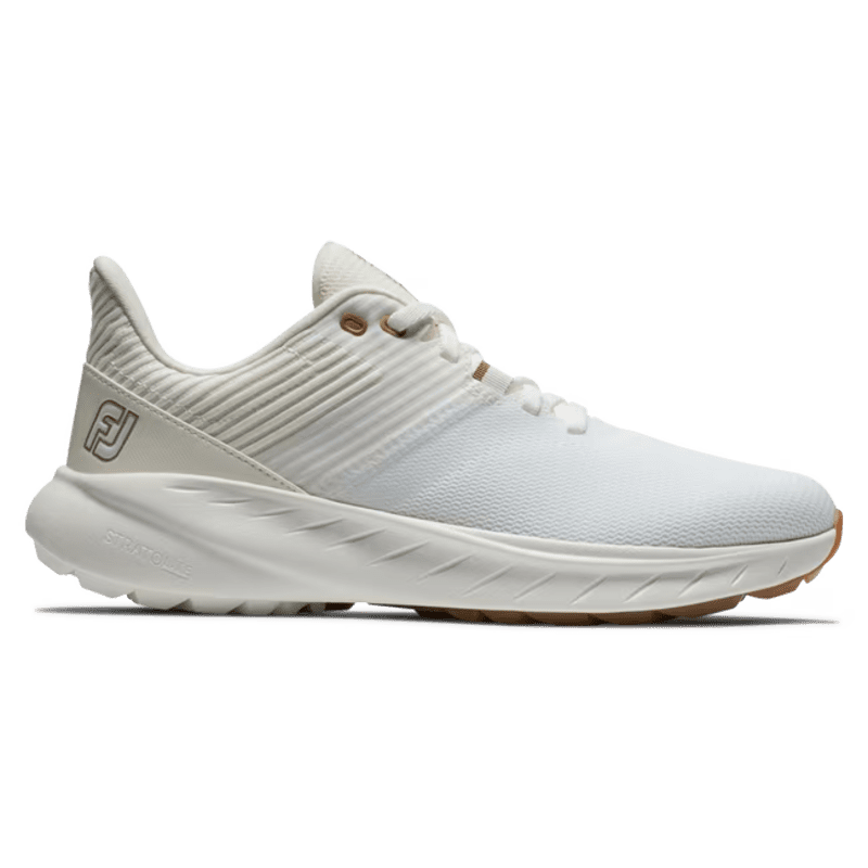 FootJoy Flex Ladies White/ Beige Shoes