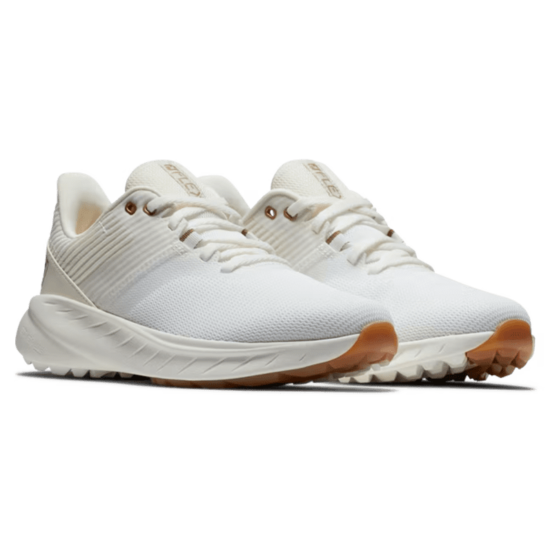 FootJoy Flex Ladies White/ Beige Shoes