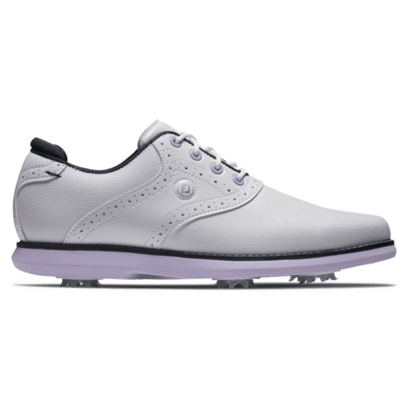 FootJoy Traditions Ladies White/Purple Shoes