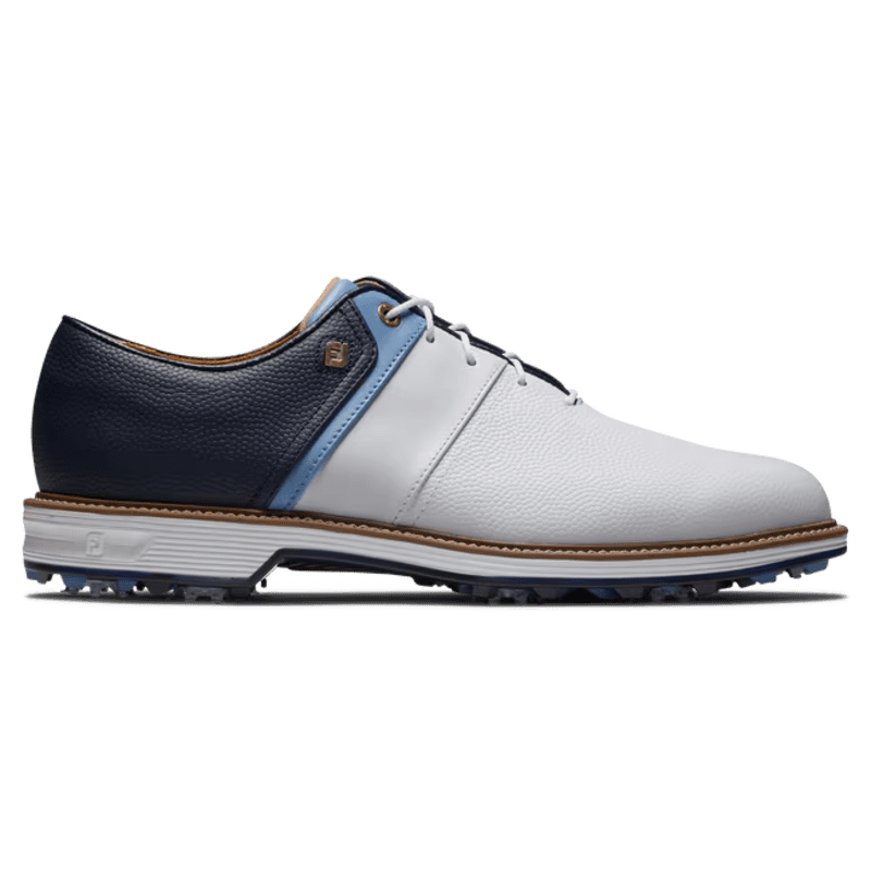 FootJoy Premiere Packard Men’s White/ Black/ Navy Golf Shoe