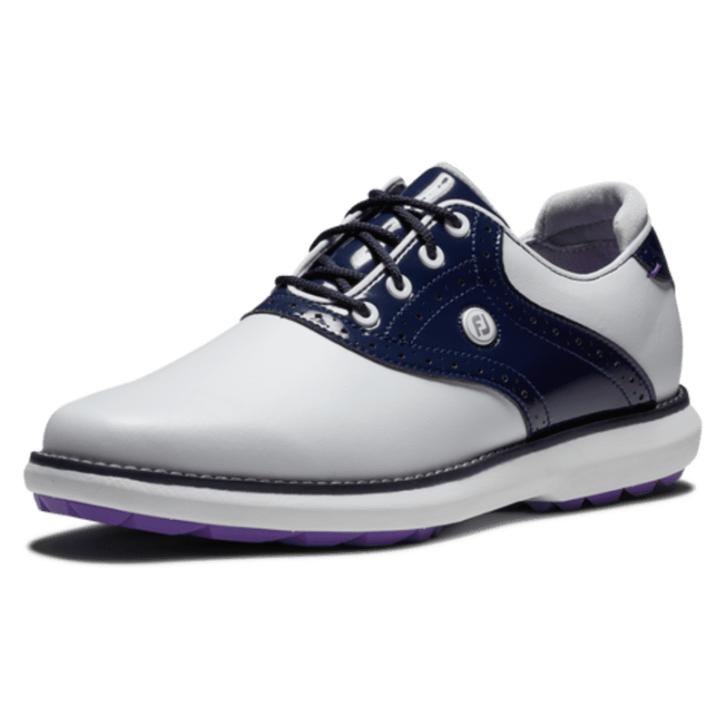 FootJoy Traditions SL Ladies White/Navy Shoes