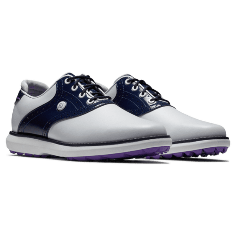 FootJoy Traditions SL Ladies White/Navy Shoes