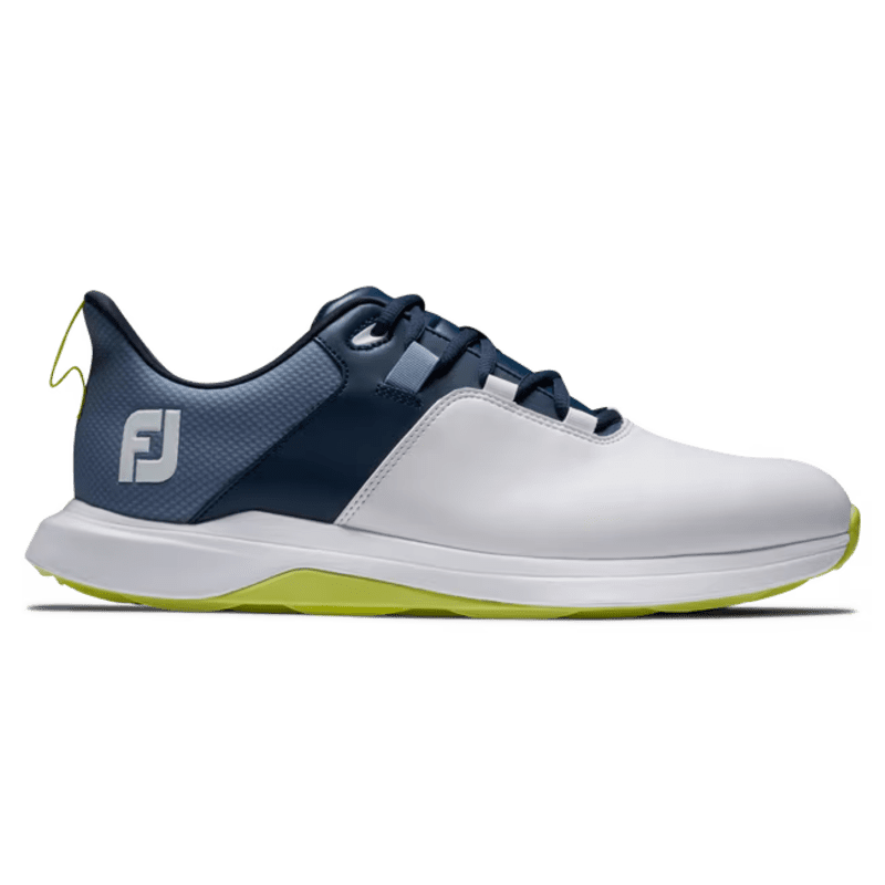 FootJoy ProLite Men’s White/ Navy and Lime Men’s Shoe