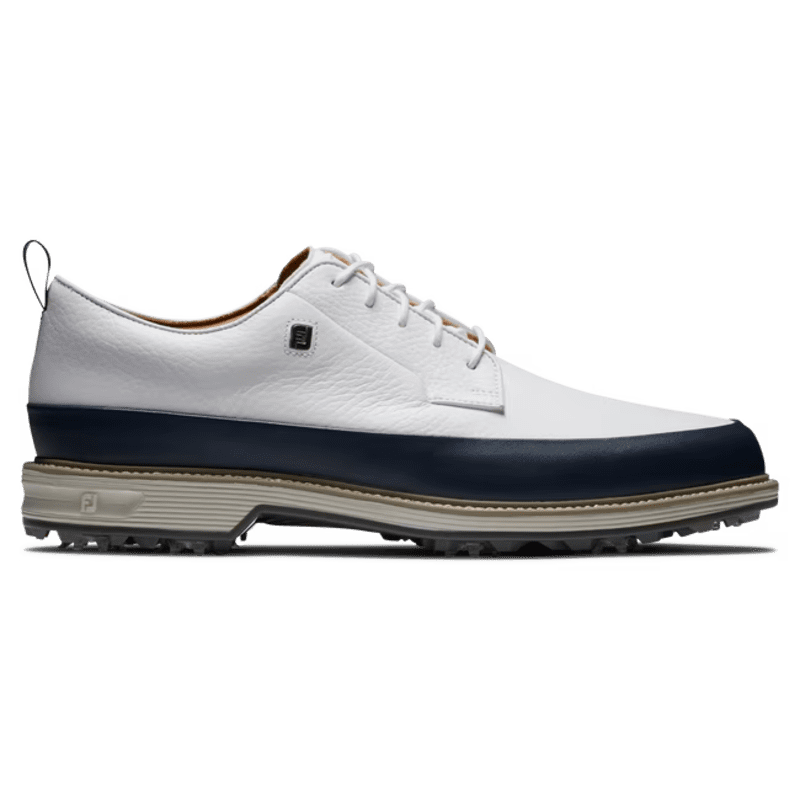  FootJoy Premiere Series Field LX White/ Navy and Grey Men’s Shoe