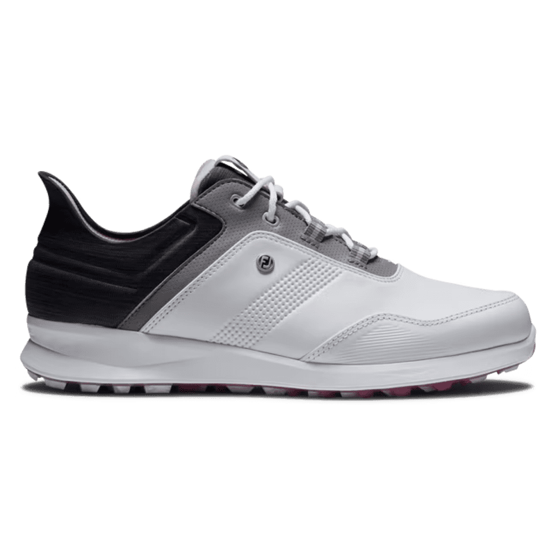 FootJoy Stratos Ladies White/ Black and Pink Shoe