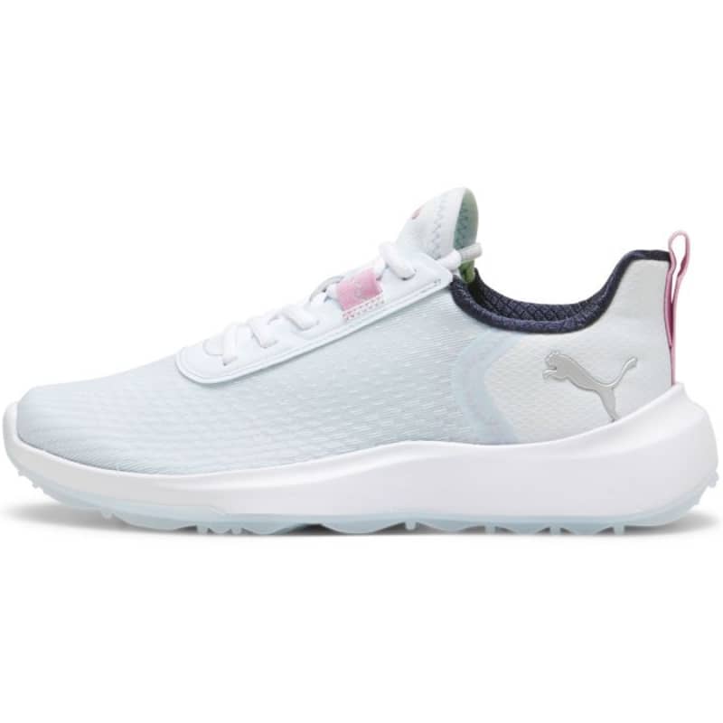 Puma Ladies Fusion Crush Spikeless Shoes (White)