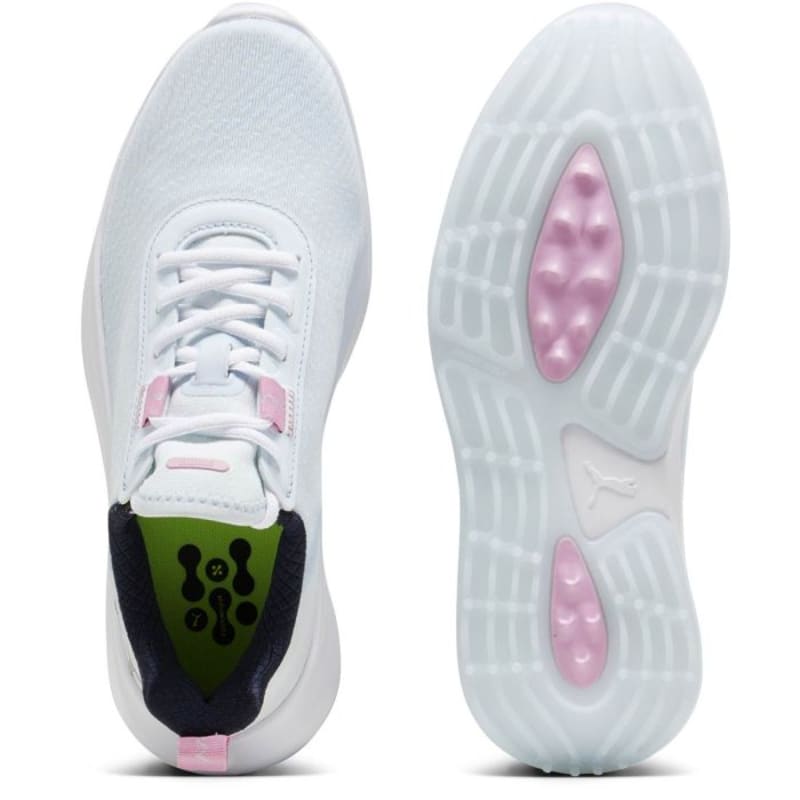 Puma Ladies Fusion Crush Spikeless Shoes (White)