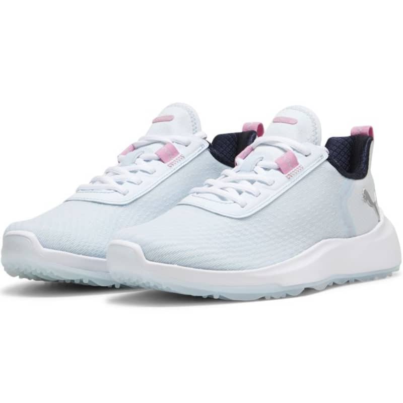 Puma Ladies Fusion Crush Spikeless Shoes (White)