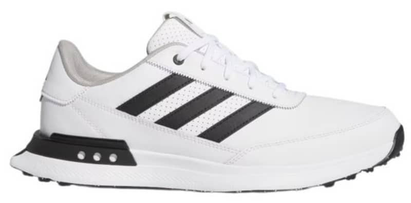 adidas S2G Spikeless Leather Men’s Shoes ( White/ Black)