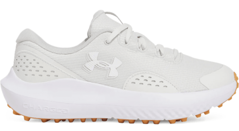 Under Armour Surge Ladies White Shoes
