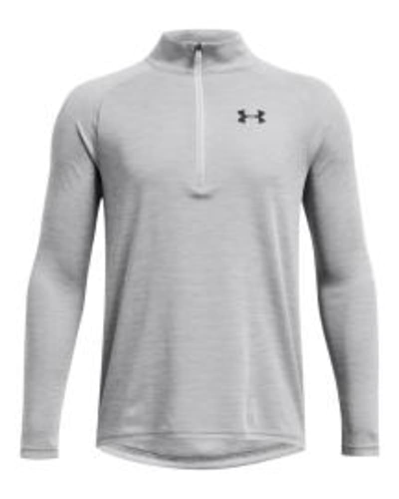 Under Armour Tech Textured ½ Zip Juniors Grey Pullover