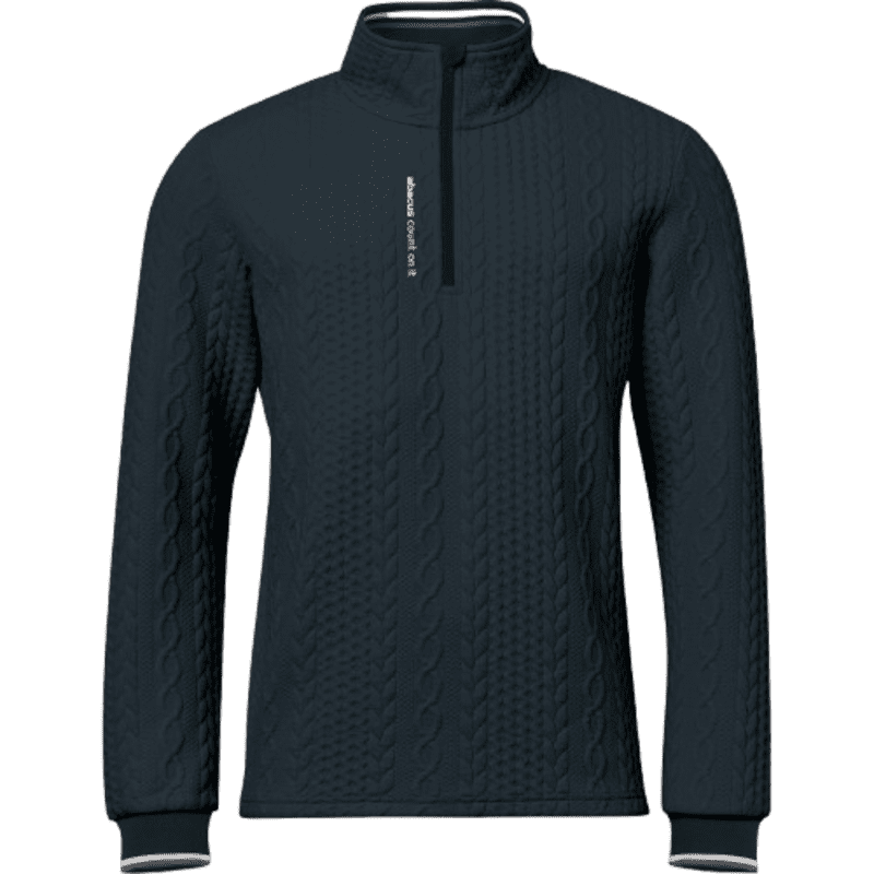 Abacus Woburn Midlayer Men's Navy Quarter Zip Pullover