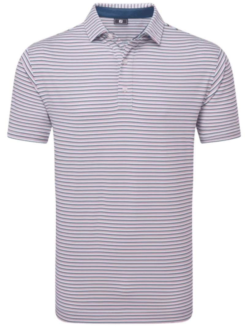  FootJoy Balance Stripe Lisle Men’s Skyway Shirt
