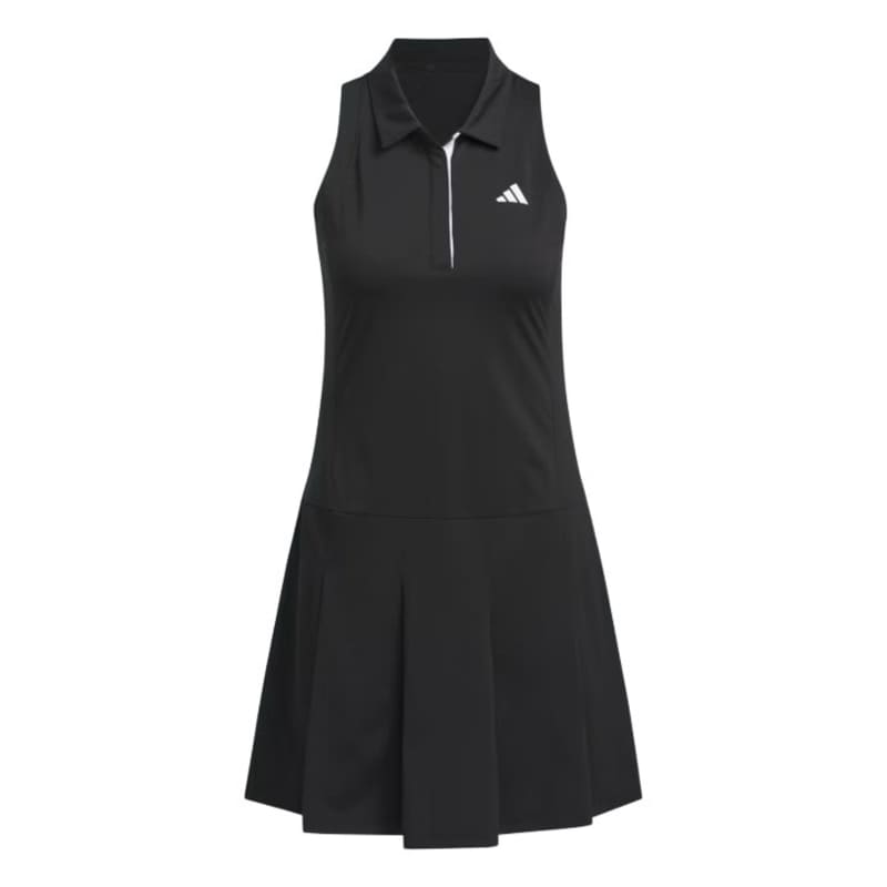 adidas Ultimate365 Tour Pleated Ladies Black Dress