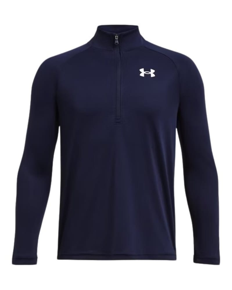 Under Armour 22 Tech 2.0 Half Junior Boys Navy Jacket