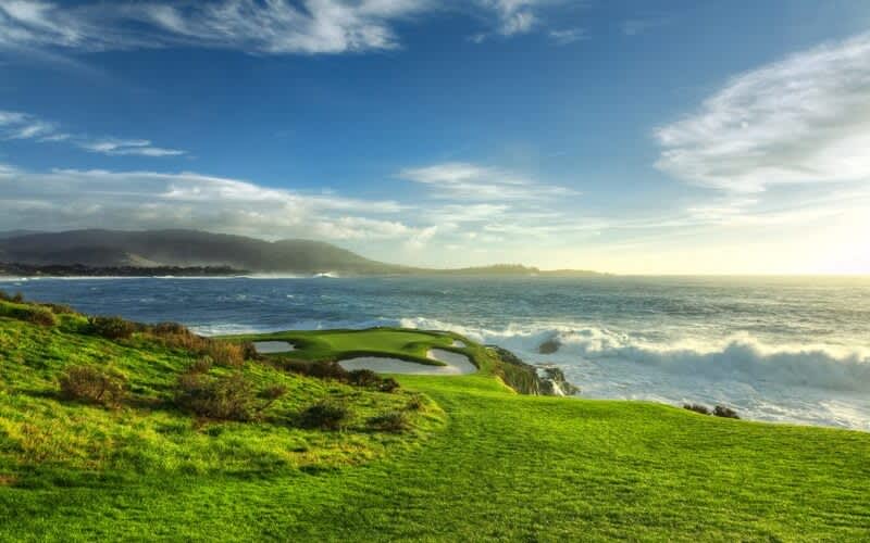 Pebble Beach Golf Tour: 3 nights for 2 at The Lodge at Pebble Beach + Golf with carts at Pebble Beach, Spyglass and The Hay at Pebble Beach!