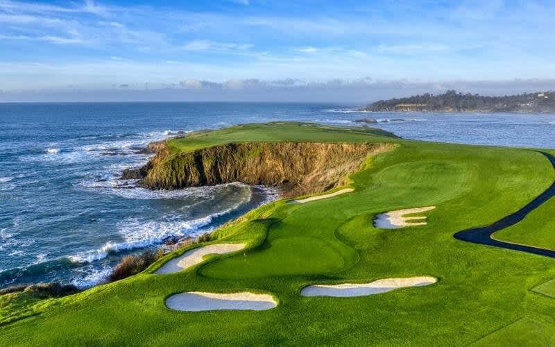 Pebble Beach Golf Tour: 3 nights for 2 at The Lodge at Pebble Beach + Golf with carts at Pebble Beach, Spyglass and The Hay at Pebble Beach!