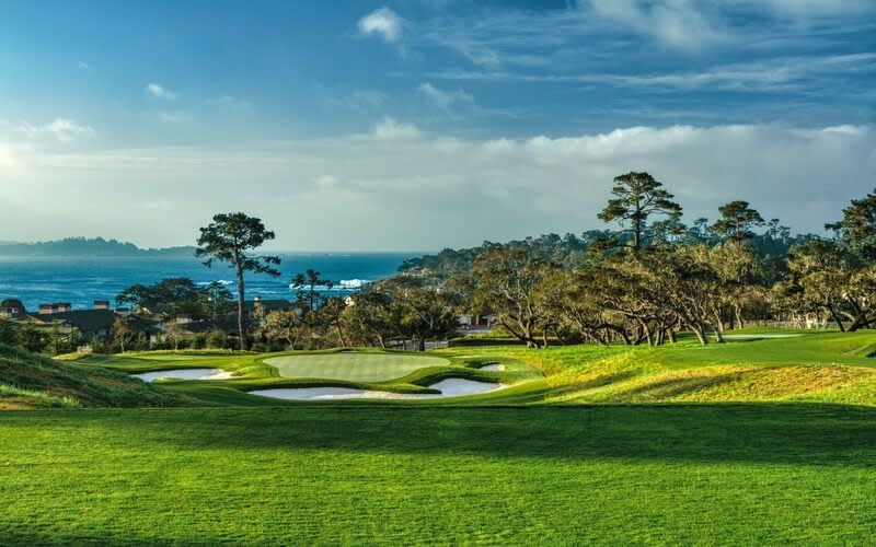 Pebble Beach Golf Tour: 3 nights for 2 at The Lodge at Pebble Beach + Golf with carts at Pebble Beach, Spyglass and The Hay at Pebble Beach!