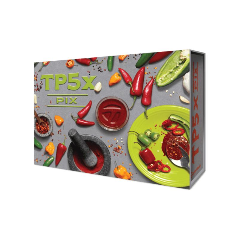 TaylorMade TP5x PIX 3.0 Peppers Men's Golf Ball (2025)