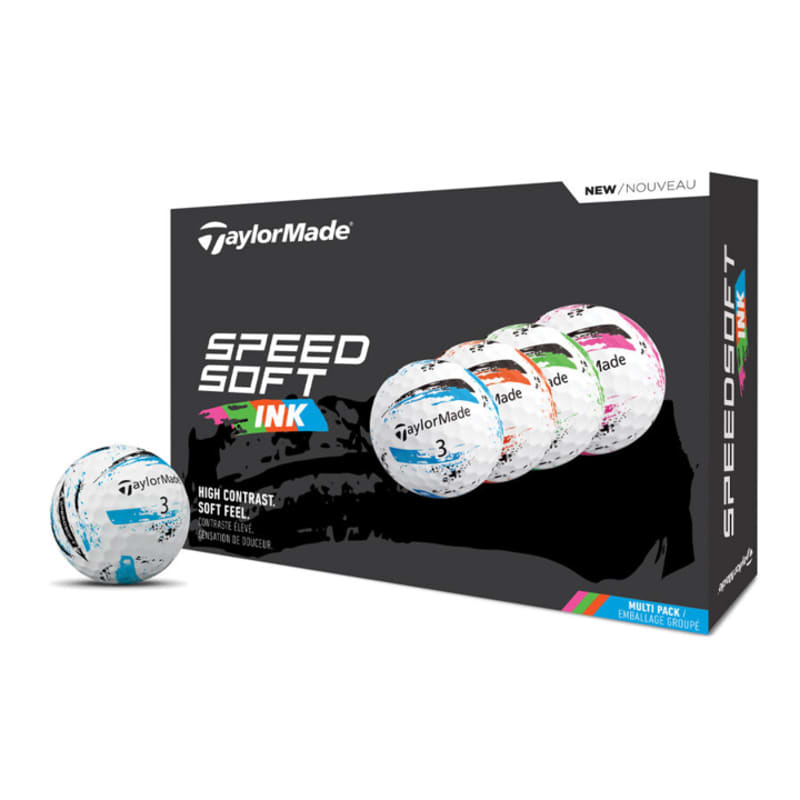 TaylorMade Speedsoft INK Multipack Men's Golf Balls (2025)