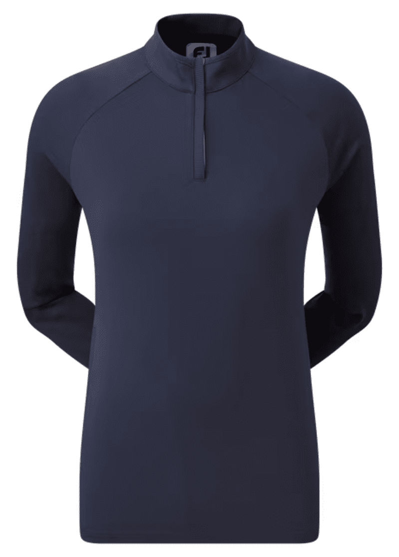  FootJoy Half Zip Midlayer Ladies Navy Pullover