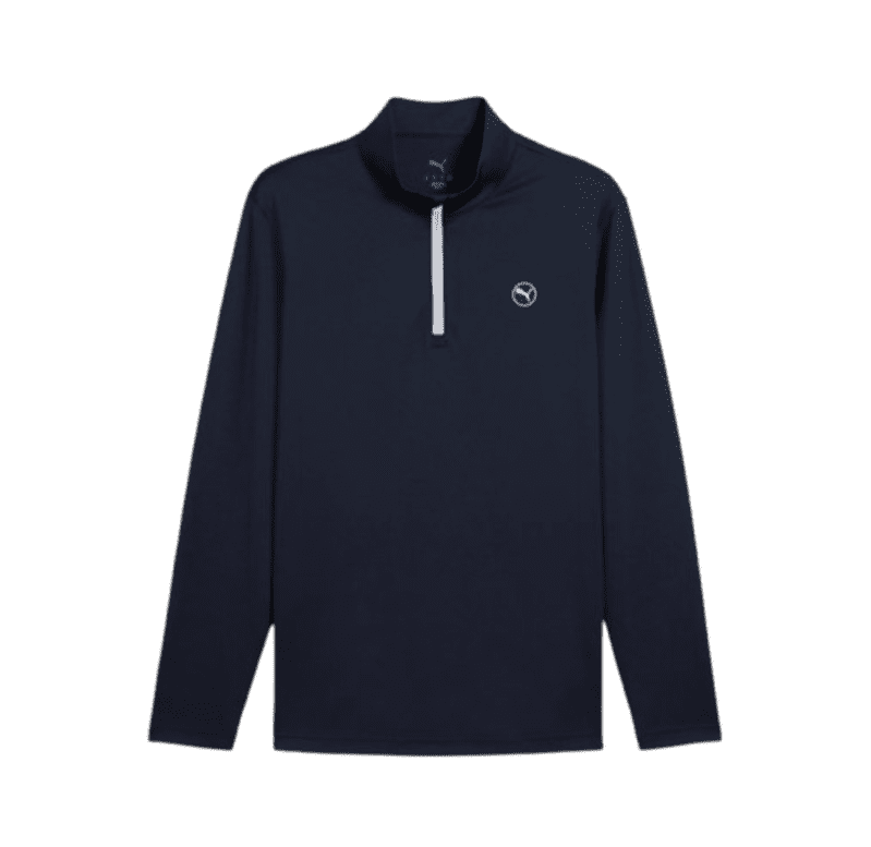 PUMA Pure 2.0 Texture Men's Navy Quarter Zip