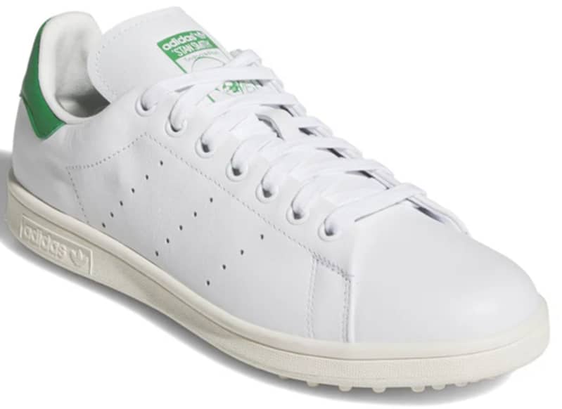 adidas Stan Smith Lux Men’s White/ Green Golf Shoes