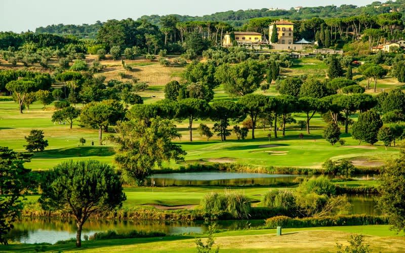 Rome Golden Golf Tour: 7 nights for 2 at Sheraton Golf Parco de’ Medici + 5 Rounds of Golf including Parco de’ Medici & Castelgandolfo!