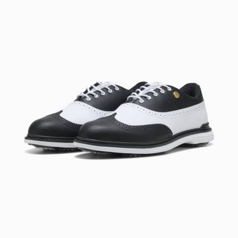 Puma Men's Royale Wingtip Shoes (White/Grey)