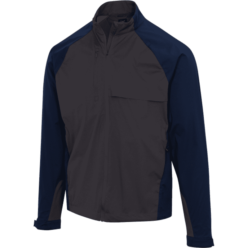 Greg Norman Weatherknit Block Charcoal Men's Jacket 