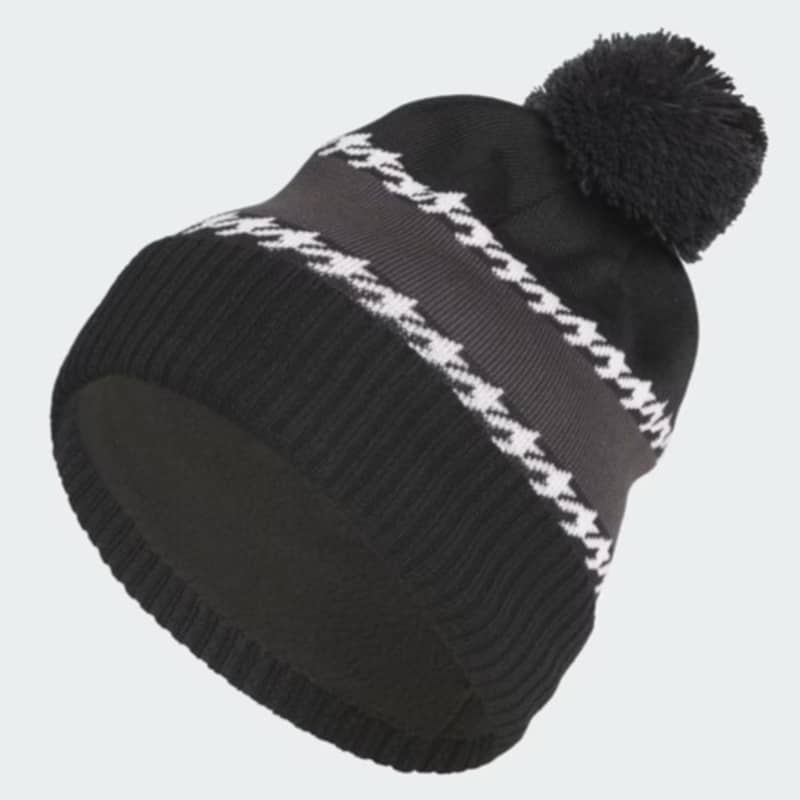 Adidas COLD.RDY 3 Stripes Men's Black Pom Beanie