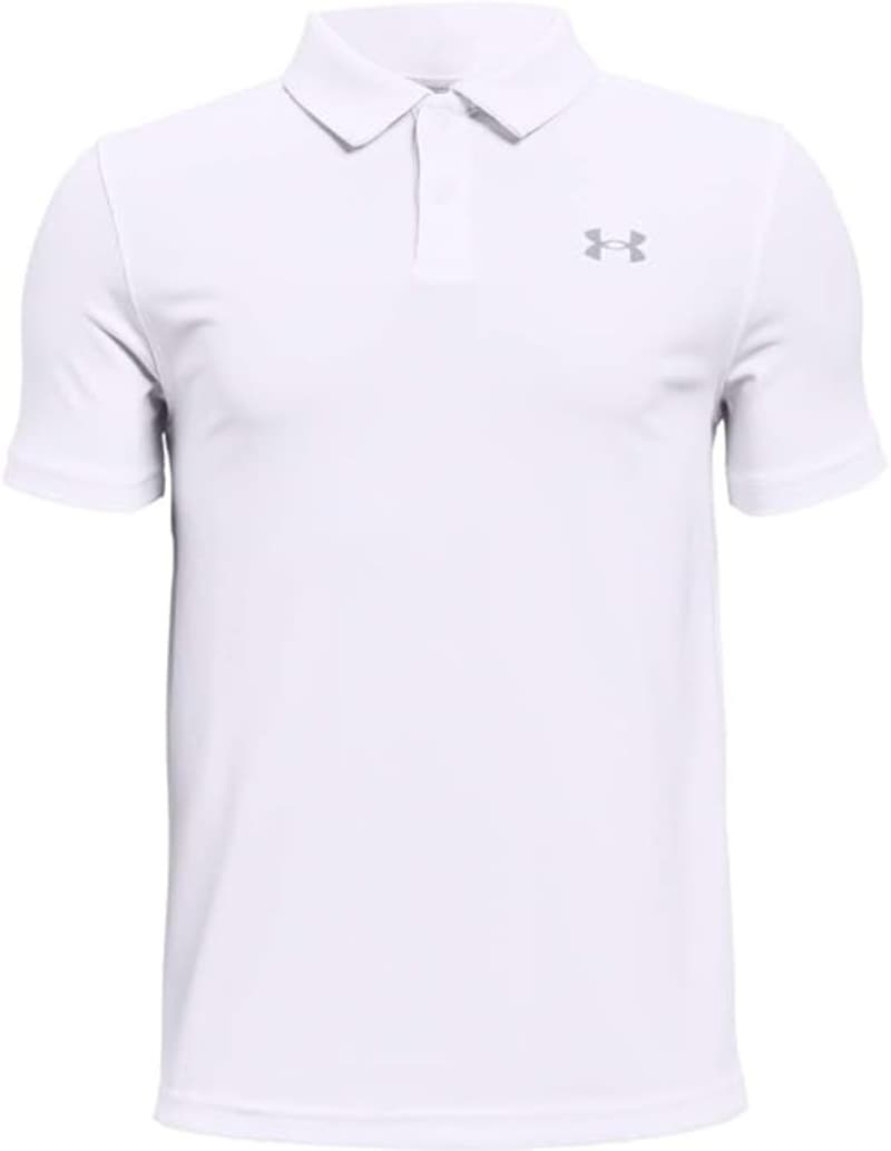 Under Armor Matchplay Junior Polo White/Grey