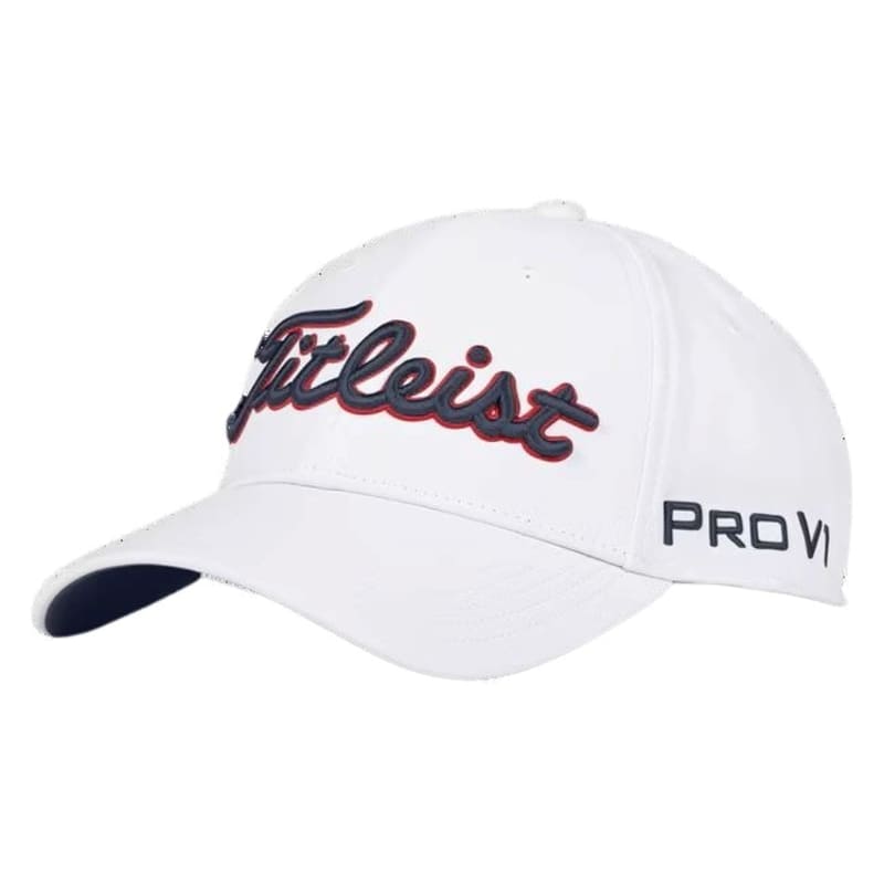 Titleist Tour Performance Men's  White/Navy/Red Cap