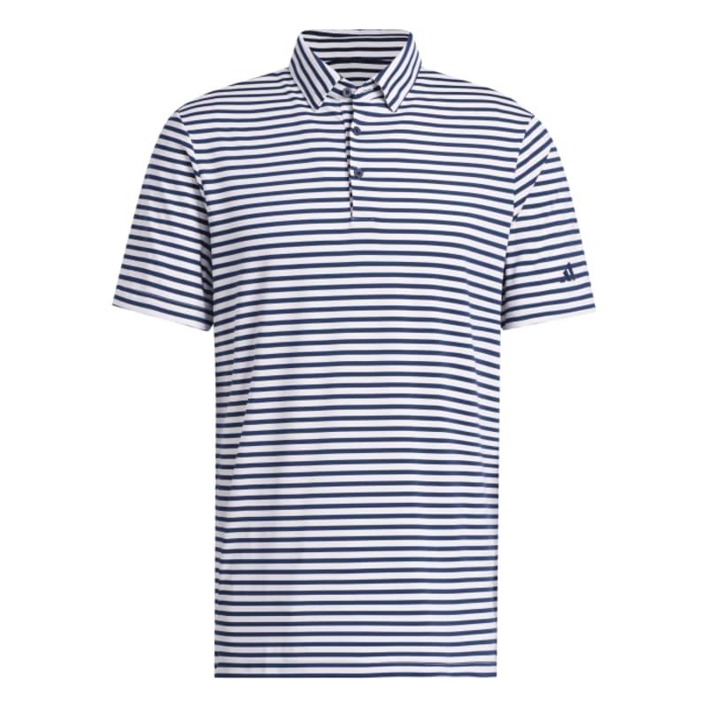 adidas Ultimate365 Stripe Men's Shirt (White/Navy)