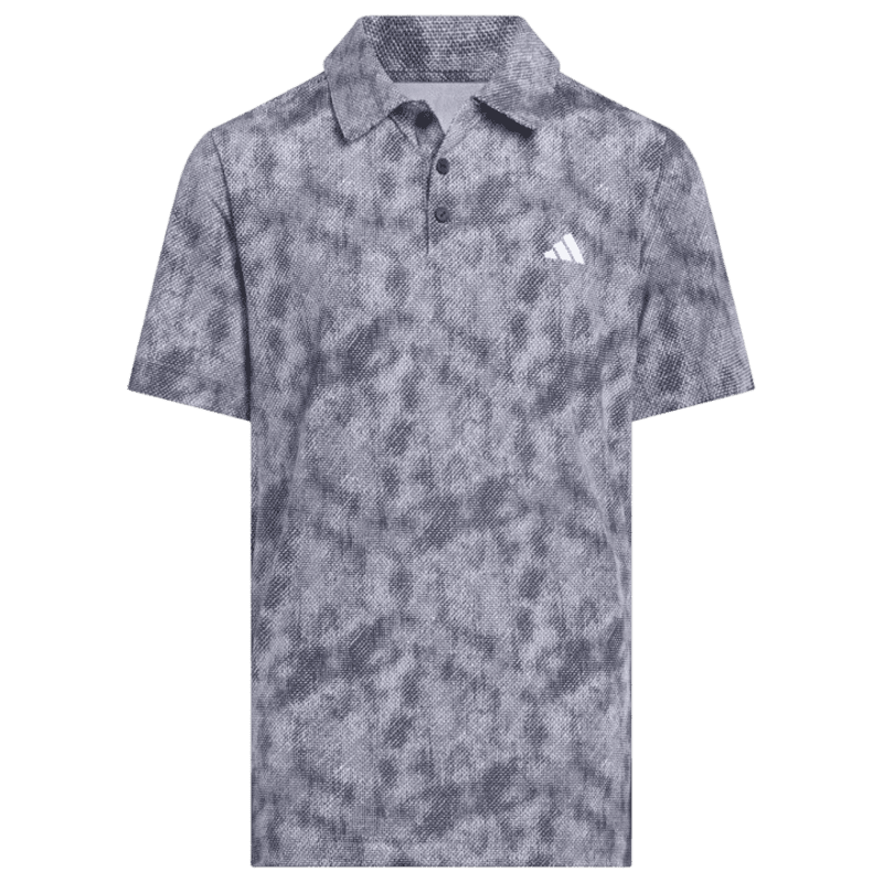 adidas Refraction Junior Polo Shirt Navy/White
