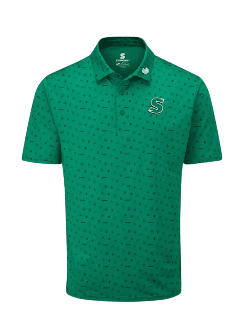 Stuburt Stinger Louis Junior Polo Shirt Green