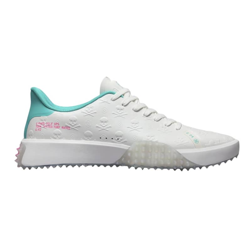 GFORE G112 Embossed Snow&amp; Tees Mens Snow/Siren Shoes