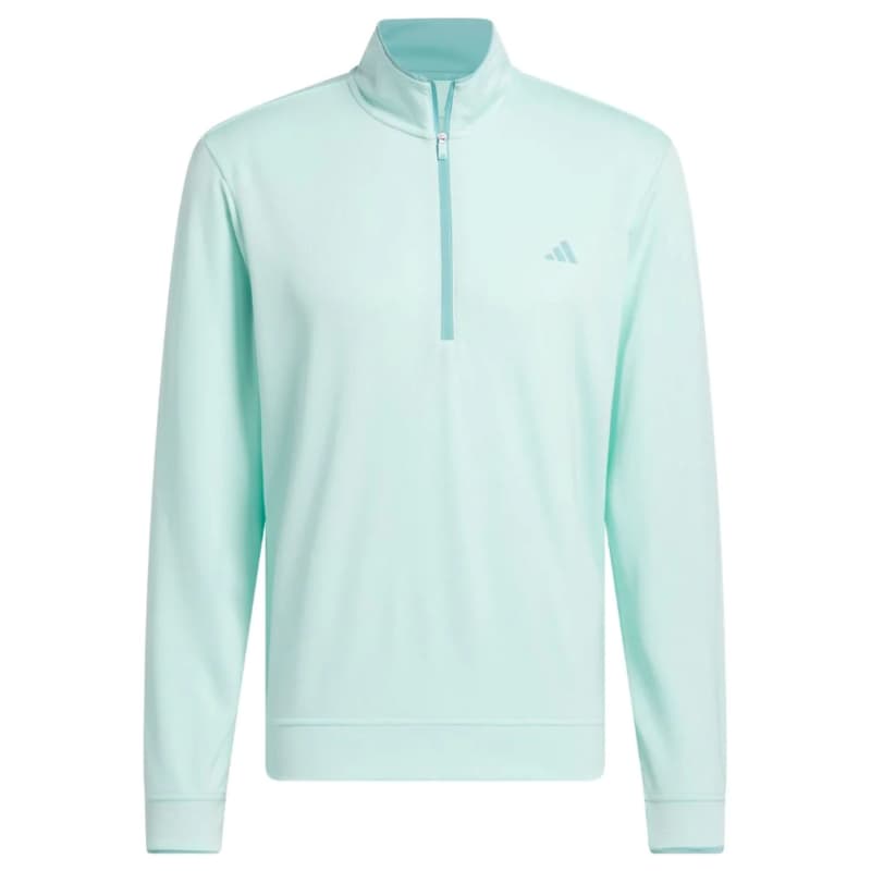 adidas A/S Lightweight ¼ Zip Men's Aqua  Pullover