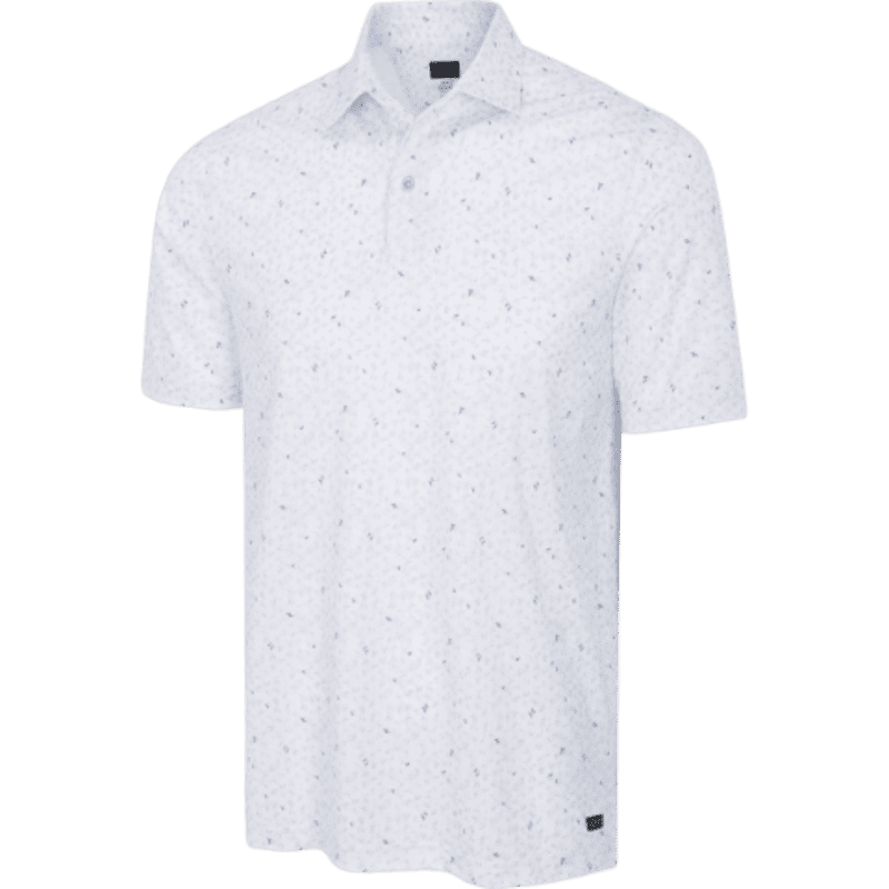 Greg Norman Shark Tail Ultra-Stretch Men's White Shirt