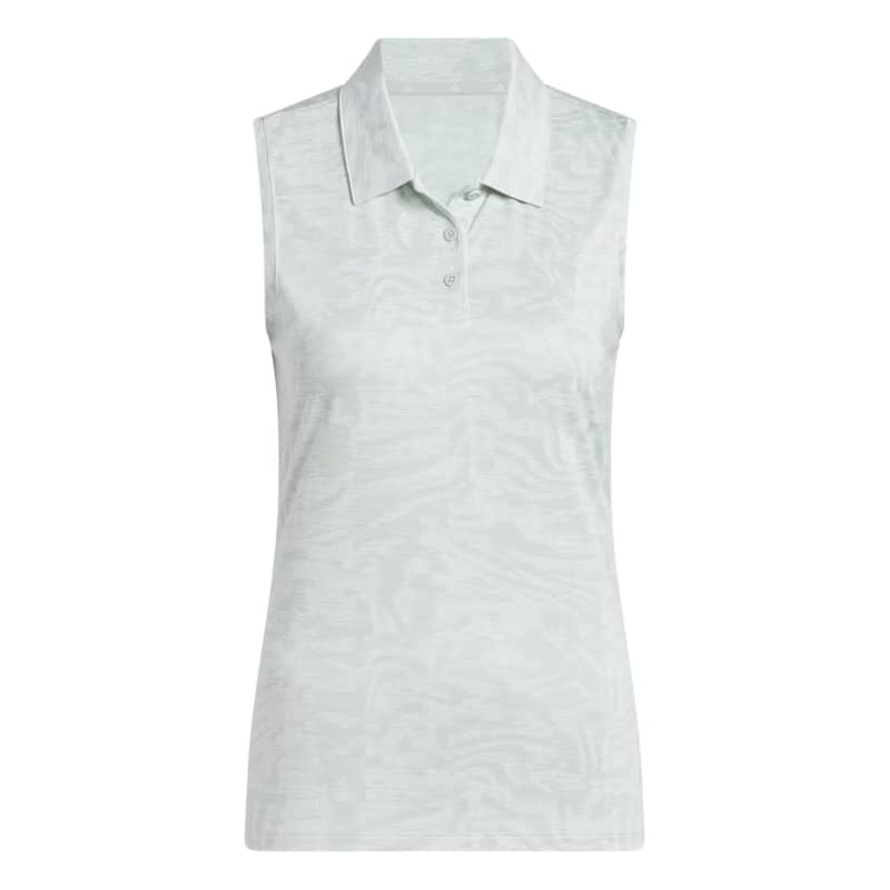 adidas Ultimate365 Jacquard SL Ladies Silver Shirt 