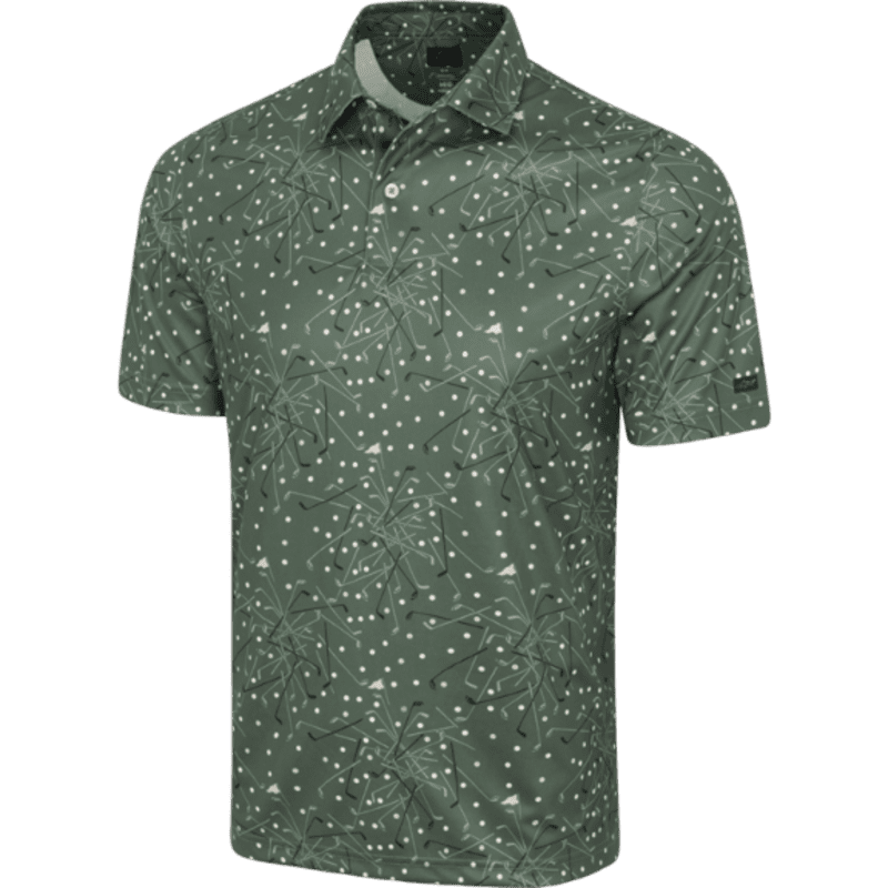 Greg Norman Winner Men's Ranger Green Shirt 